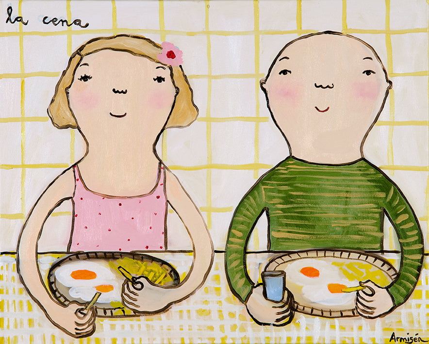 La cena