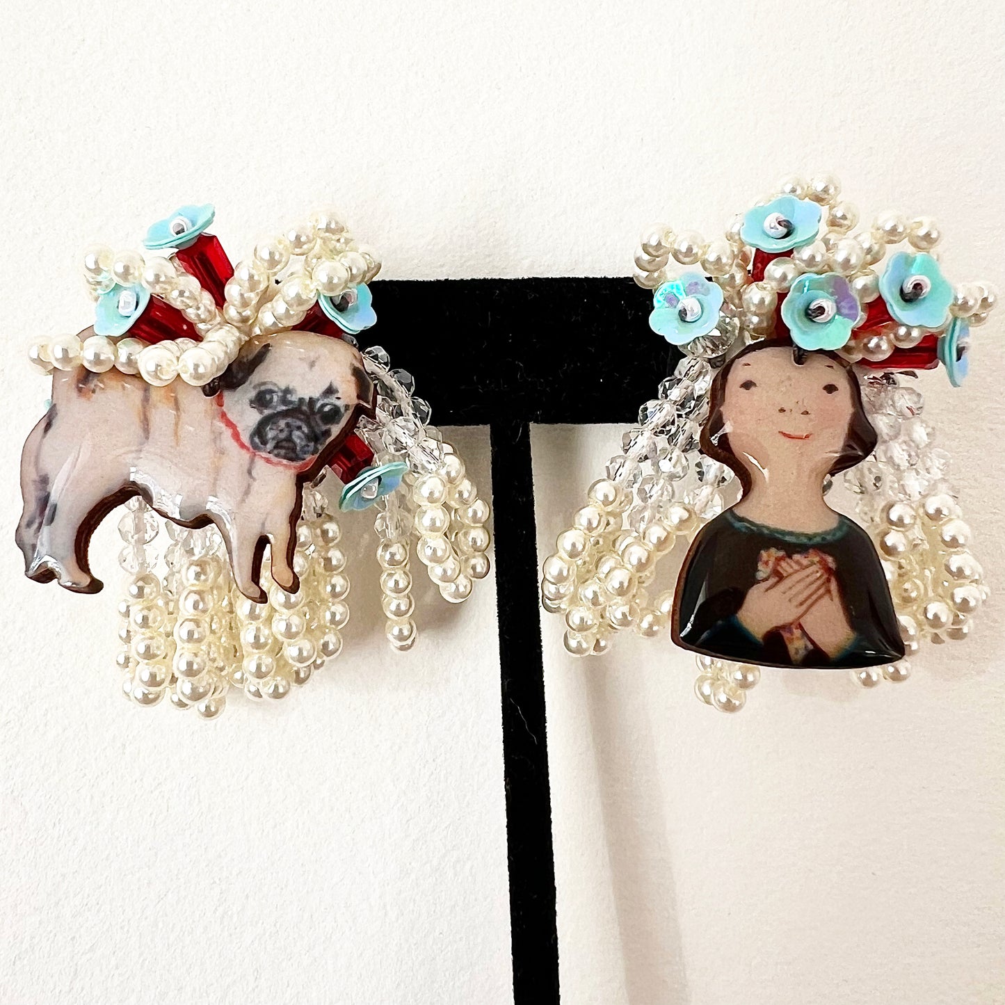 Pearls & Dog